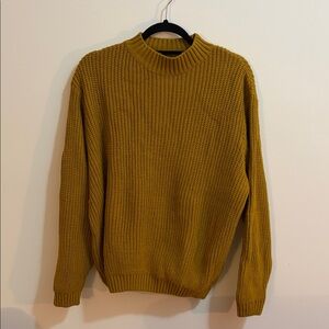 ASOS Men's Yellow Crewneck Sweater